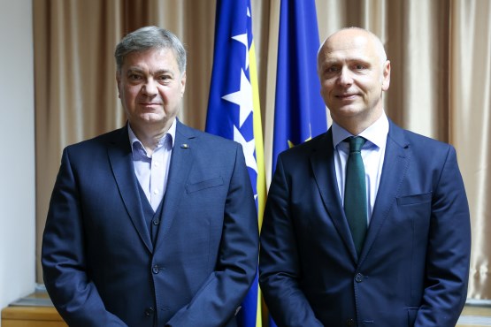 Speaker of the House of Representatives of the Parliamentary Assembly of Bosnia and Herzegovina, Dr Denis Zvizdić, received the Secretary-General of the Regional Cooperation Council on an inaugural visit